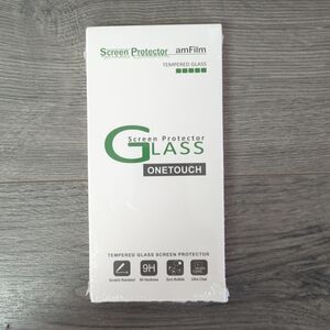 amFilm OneTouch Tempered Glass Screen Protector For iPhone 16 Plus